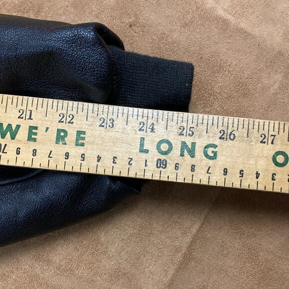 L.L Bean Goatskin Flying Tiger A-2 Thinsulate Leather Bomber Jacket Size L - Picture 12 of 12